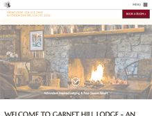 Tablet Screenshot of garnet-hill.com